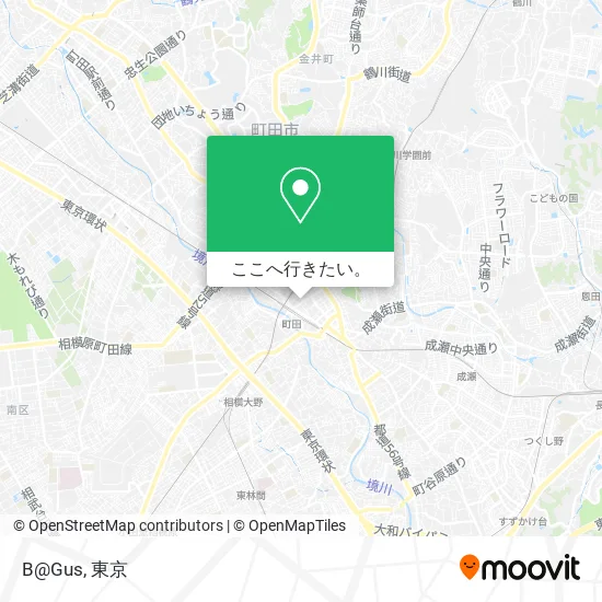B@Gus地図