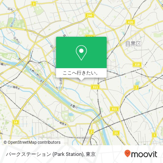 パークステーション (Park Station)地図