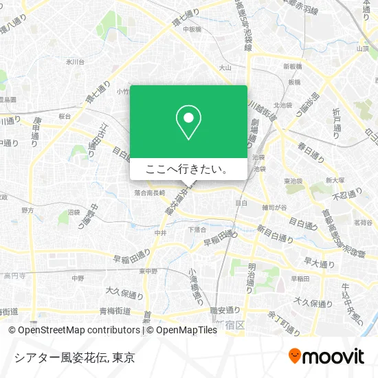 シアター風姿花伝地図