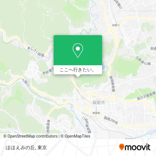 ほほえみの丘地図