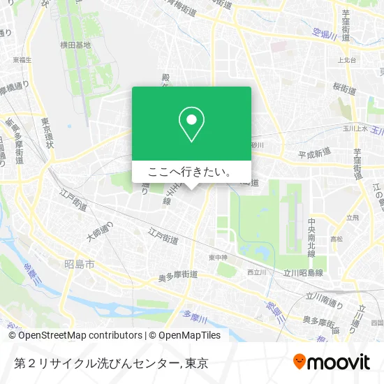 第２リサイクル洗びんセンター地図