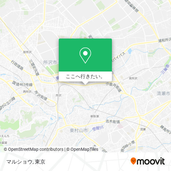 マルショウ地図