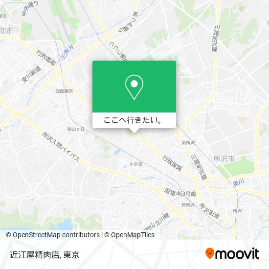 近江屋精肉店地図
