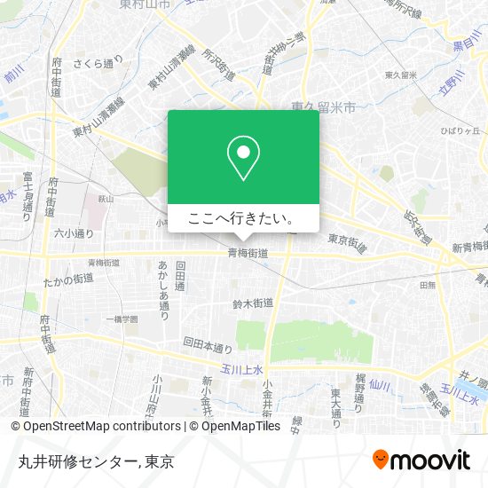 丸井研修センター地図