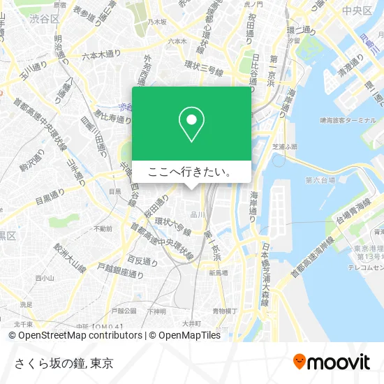 さくら坂の鐘地図