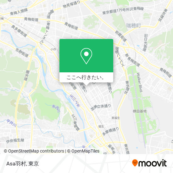 Asa羽村地図