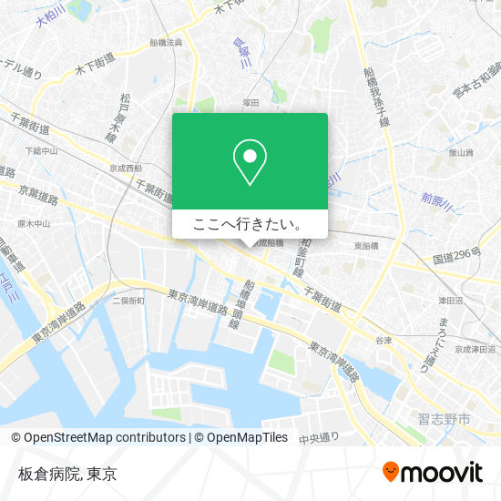 板倉病院地図