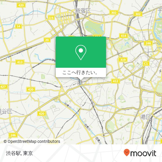 渋谷駅地図