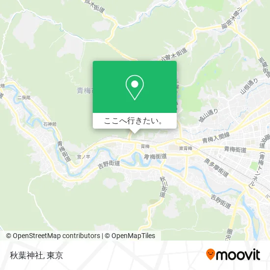 秋葉神社地図
