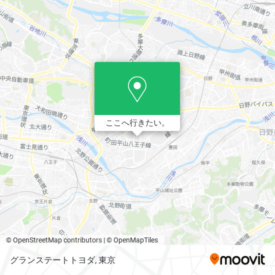 グランステートトヨダ地図