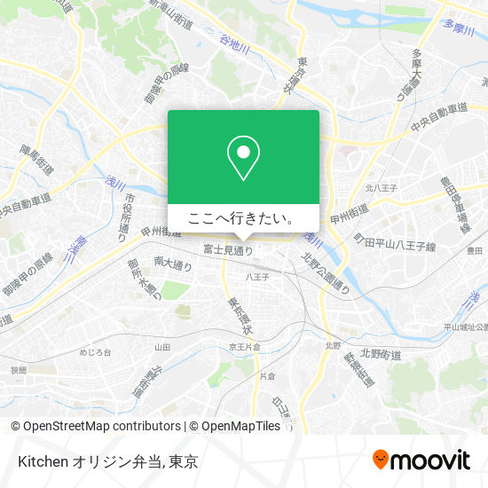 Kitchen オリジン弁当地図