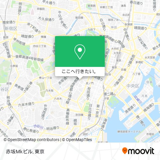 赤坂Mkビル地図