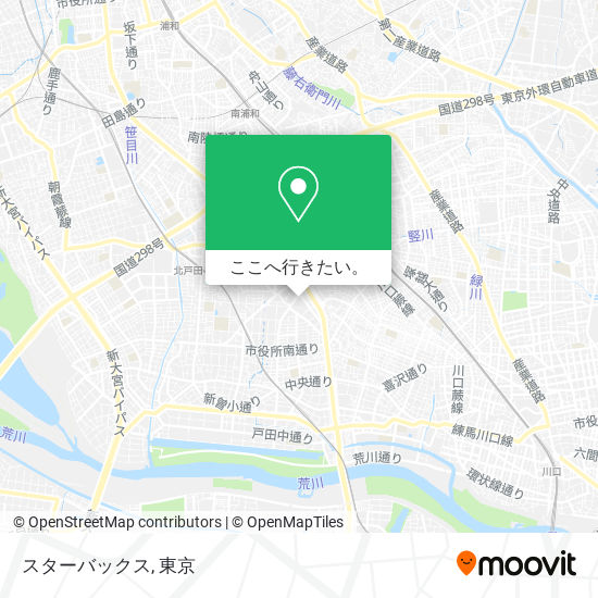 スターバックス地図