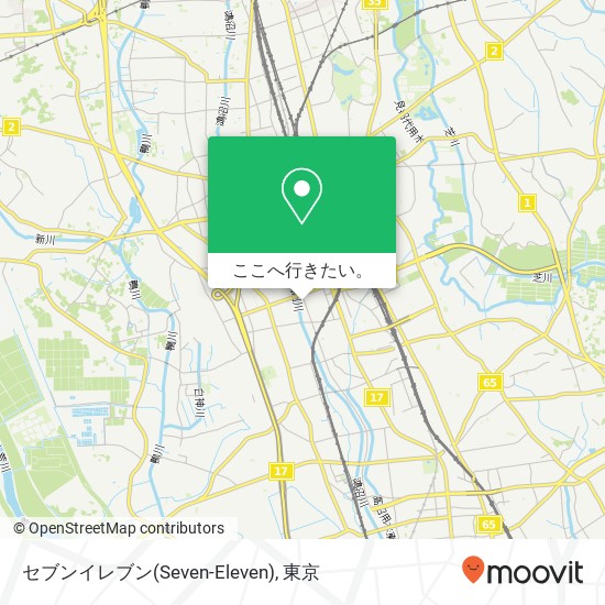 セブンイレブン(Seven-Eleven)地図