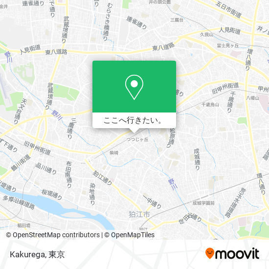 Kakurega地図