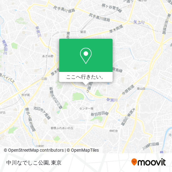 中川なでしこ公園地図