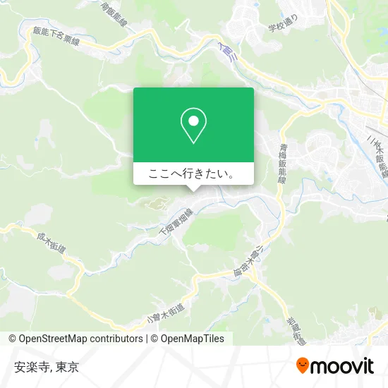 安楽寺地図