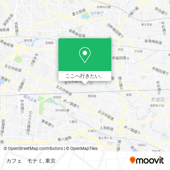 カフェ　モナミ地図