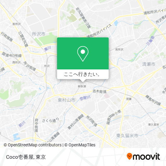 Coco壱番屋地図