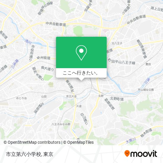 市立第六小学校地図