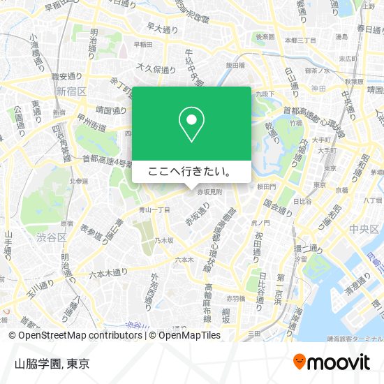 山脇学園地図