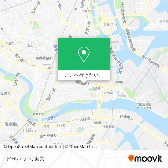 ピザハット地図