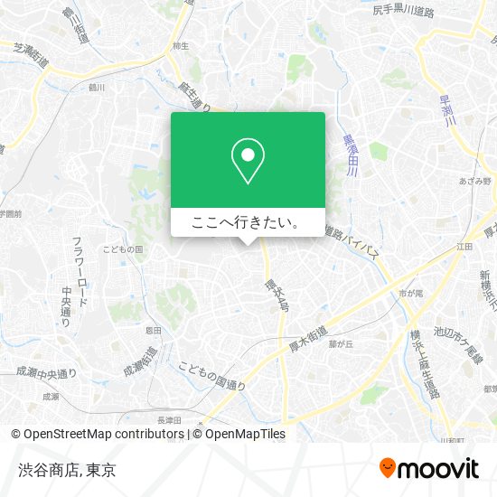 渋谷商店地図
