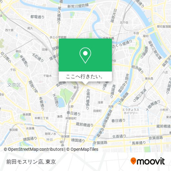 前田モスリン店地図