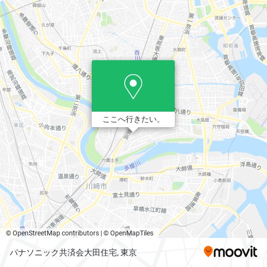 パナソニック共済会大田住宅地図