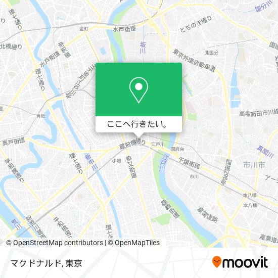 マクドナルド地図