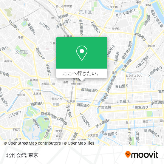 北竹会館地図
