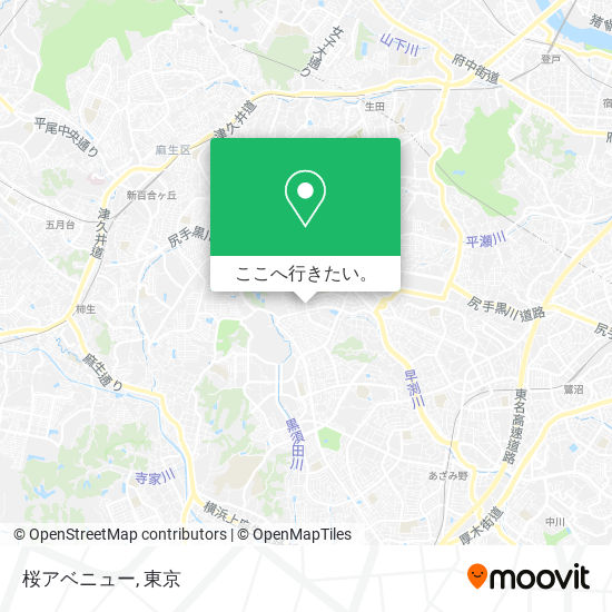 桜アベニュー地図