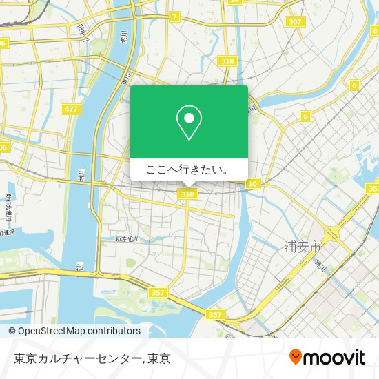 東京カルチャーセンター地図