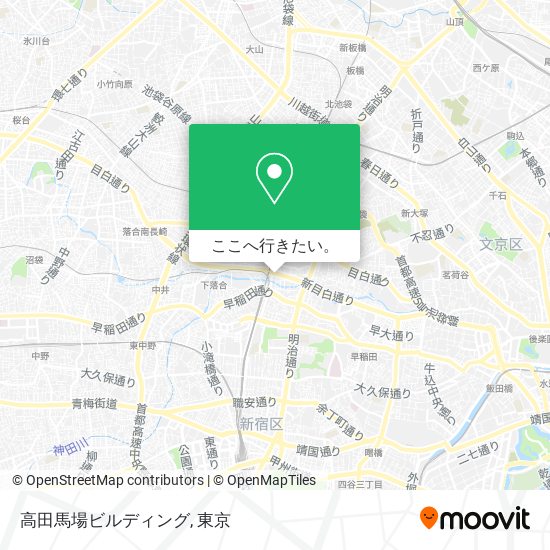 高田馬場ビルディング地図