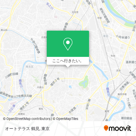 オートテラス 鶴見地図