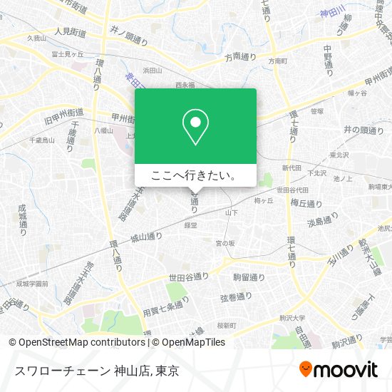 スワローチェーン 神山店地図