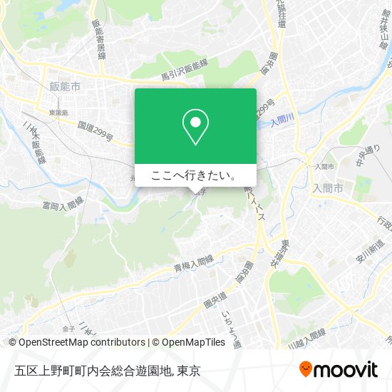 五区上野町町内会総合遊園地地図