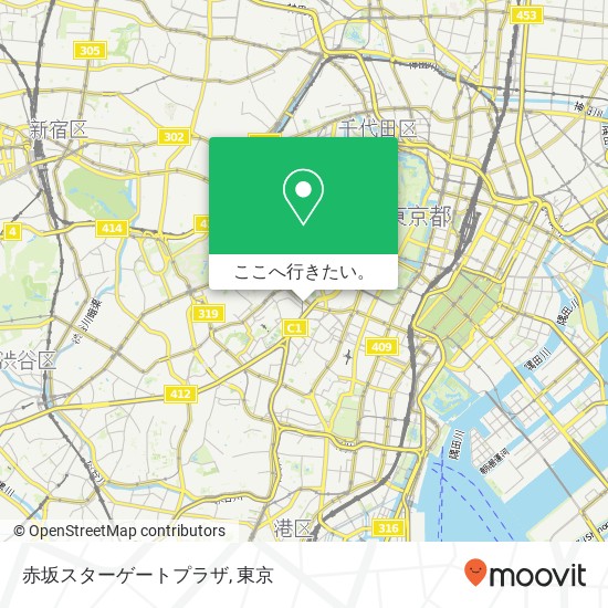 赤坂スターゲートプラザ地図