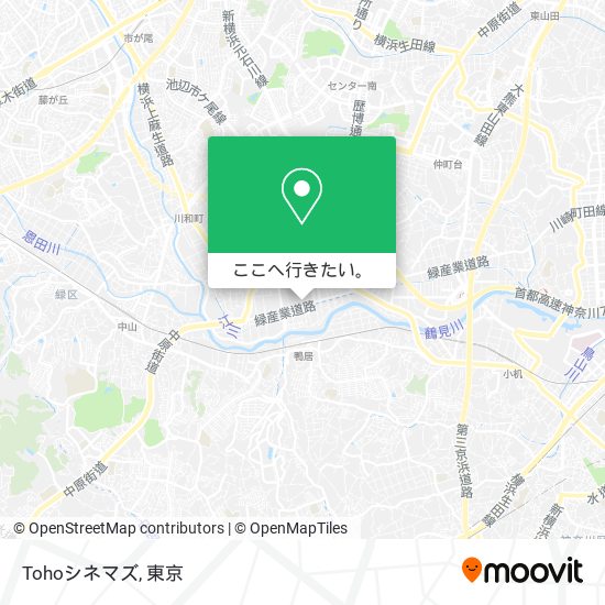 Tohoシネマズ地図