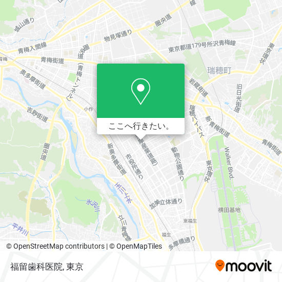 福留歯科医院地図