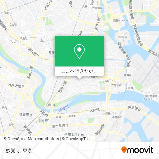 妙覚寺地図