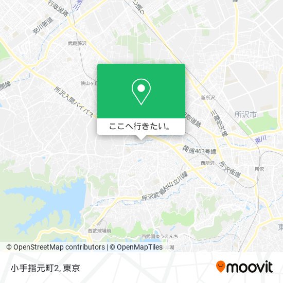 小手指元町2地図