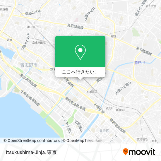 Itsukushima-Jinja地図