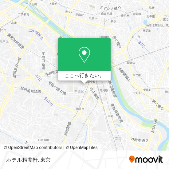 ホテル精養軒地図