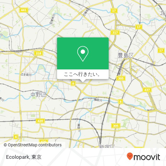 Ecolopark地図