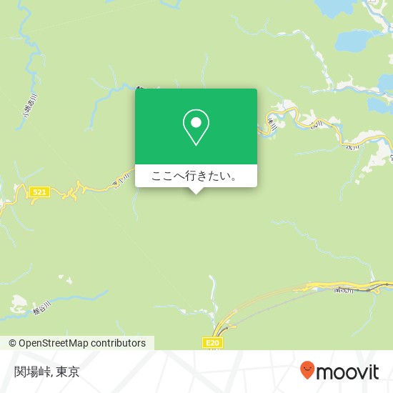 関場峠地図