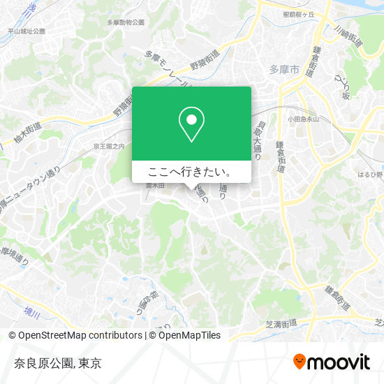 奈良原公園地図