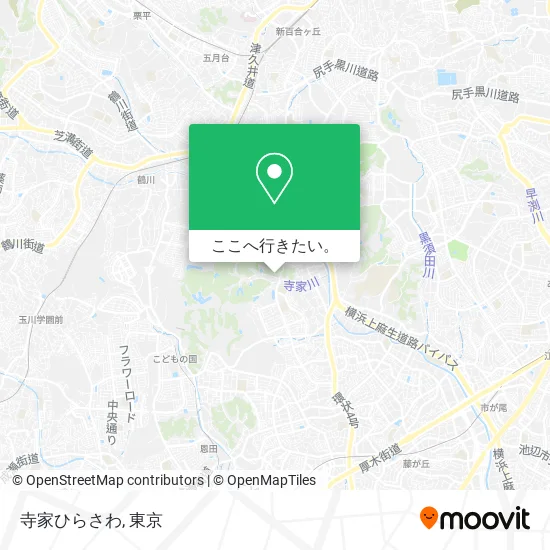 寺家ひらさわ地図