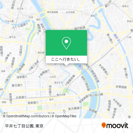 平井七丁目公園地図