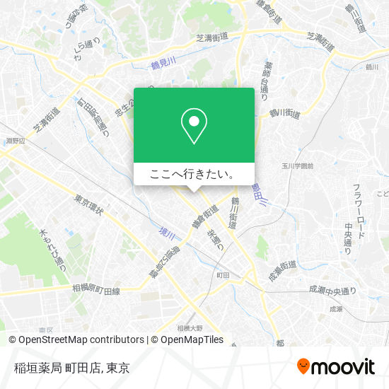 稲垣薬局 町田店地図